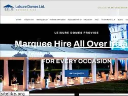 Sites similar to leisuredomes.com