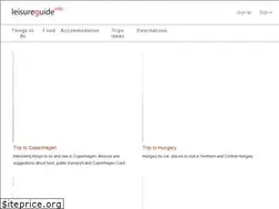 Sites similar to leisureguide.info