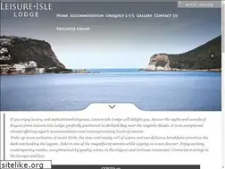 Sites similar to leisureislelodge.co.za
