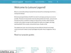 Sites similar to leisurelegend.com