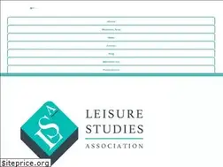 Sites similar to leisurestudies.org
