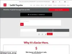 Sites similar to leithtoyota.com