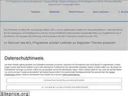 Sites similar to leitlinien.de