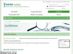 Sites similar to leitlinien.net