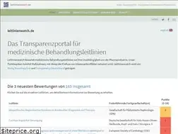 Sites similar to leitlinienwatch.de