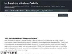 Sites similar to leitrabalhista.com.br