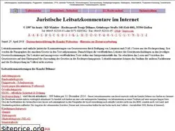 Sites similar to leitsatzkommentar.de
