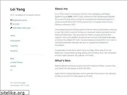 Sites similar to leiy.me