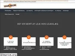 Sites similar to lejanlaeg.dk