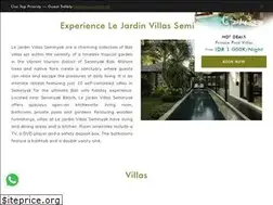 Sites similar to lejardinvillas.com