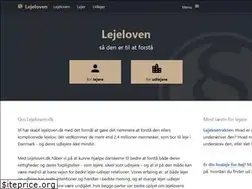 Sites similar to lejeloven.dk