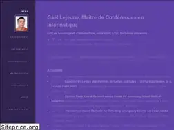 Sites similar to lejeunegael.fr