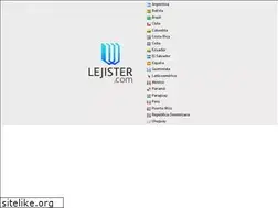 Sites similar to lejister.com
