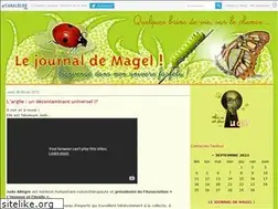 Sites similar to lejournaldemagel.canalblog.com