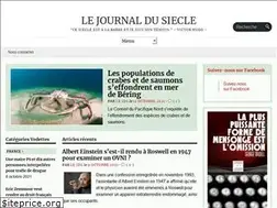Sites similar to lejournaldusiecle.com
