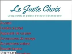 Sites similar to lejustechoix.fr