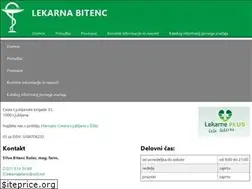 Sites similar to lekarnabitenc.si