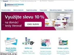 Sites similar to lekarnahartmann.cz