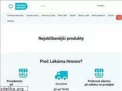 Sites similar to lekarnahronov.cz