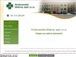 Sites similar to lekarnahrusovany.cz