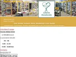 Sites similar to lekarnanovodvorska.cz