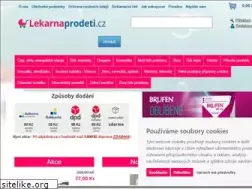 Sites similar to lekarnaprodeti.cz