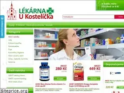 Sites similar to lekarnaukostelicka.cz