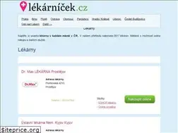 Sites similar to lekarnicek.cz