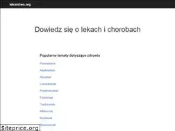 Sites similar to lekarstwo.org