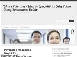 Sites similar to lekarzpolecany.pl