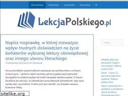 Sites similar to lekcjapolskiego.pl