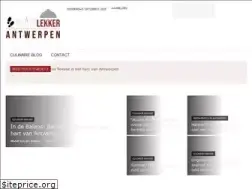 Sites similar to lekkerantwerpen.be