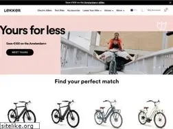 Sites similar to lekkerbikes.com