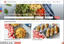 Sites similar to lekkerensimpel.com