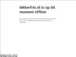 Sites similar to lekkerfris.nl