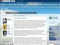 Sites similar to lekkerlevenmetminder.nl