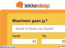 Sites similar to lekkeslaap.co.za