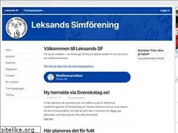 Sites similar to leksandssf.se