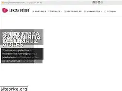Sites similar to leksanetiket.com