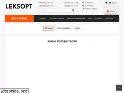 Sites similar to leksopt.com.ua