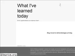 Sites similar to lektiondestages.blogspot.com