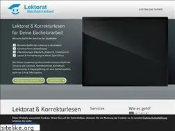Sites similar to lektorat-bachelorarbeit.ch