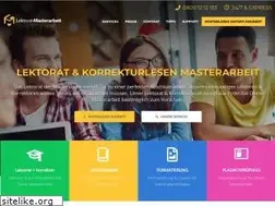 Sites similar to lektorat-masterarbeit.de