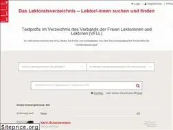 Sites similar to lektoren.de