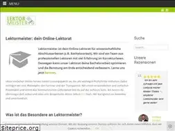 Sites similar to lektormeister.de