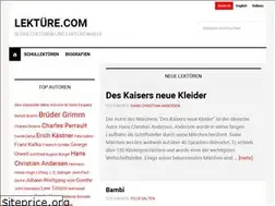 Sites similar to lektuere.com