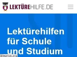 Sites similar to lektuerehilfe.de