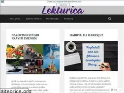 Sites similar to lekturica.wordpress.com