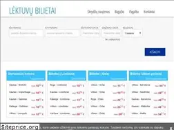 Sites similar to lektuvu-bilietai.lt
