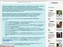 Sites similar to lektuvu.lt